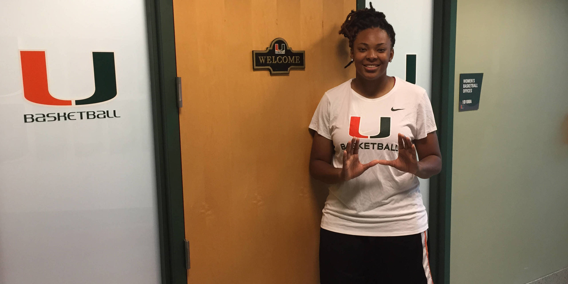 Q&A with @CanesWBB Freshman Zada Williams