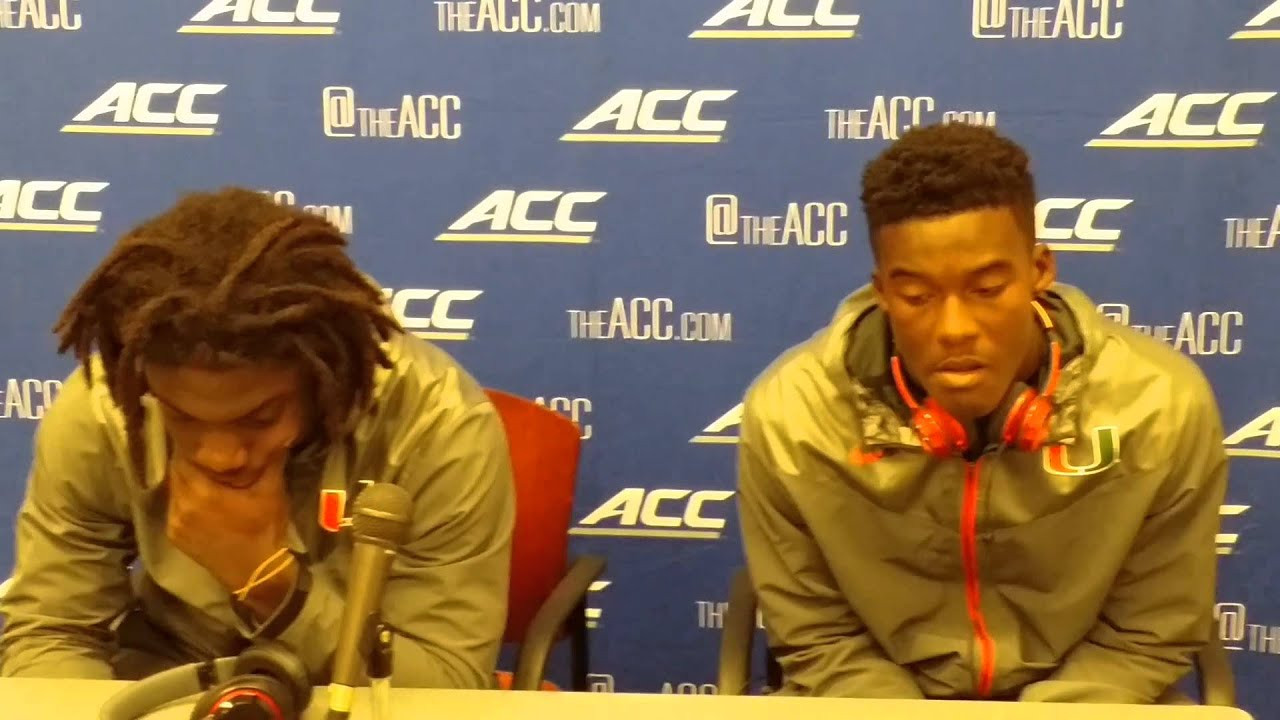 Jamal Carter & Phillip Dorsett - Virginia Postgame