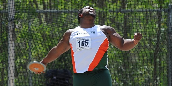 Isaiah Simmons at 2013 ACC Outdoor Championships