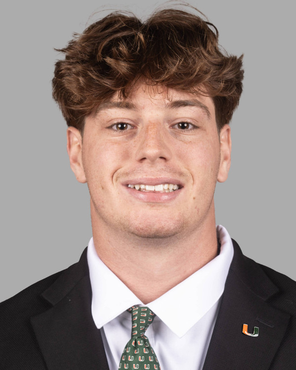 Dylan Reiman - Football - University of Miami Athletics