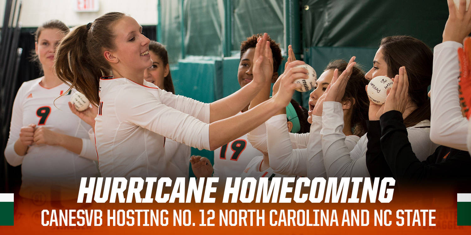 @CanesVB Hosting North Carolina and NC State