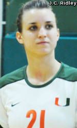 Miami Sweeps FAMU in Volleyball, 3-0