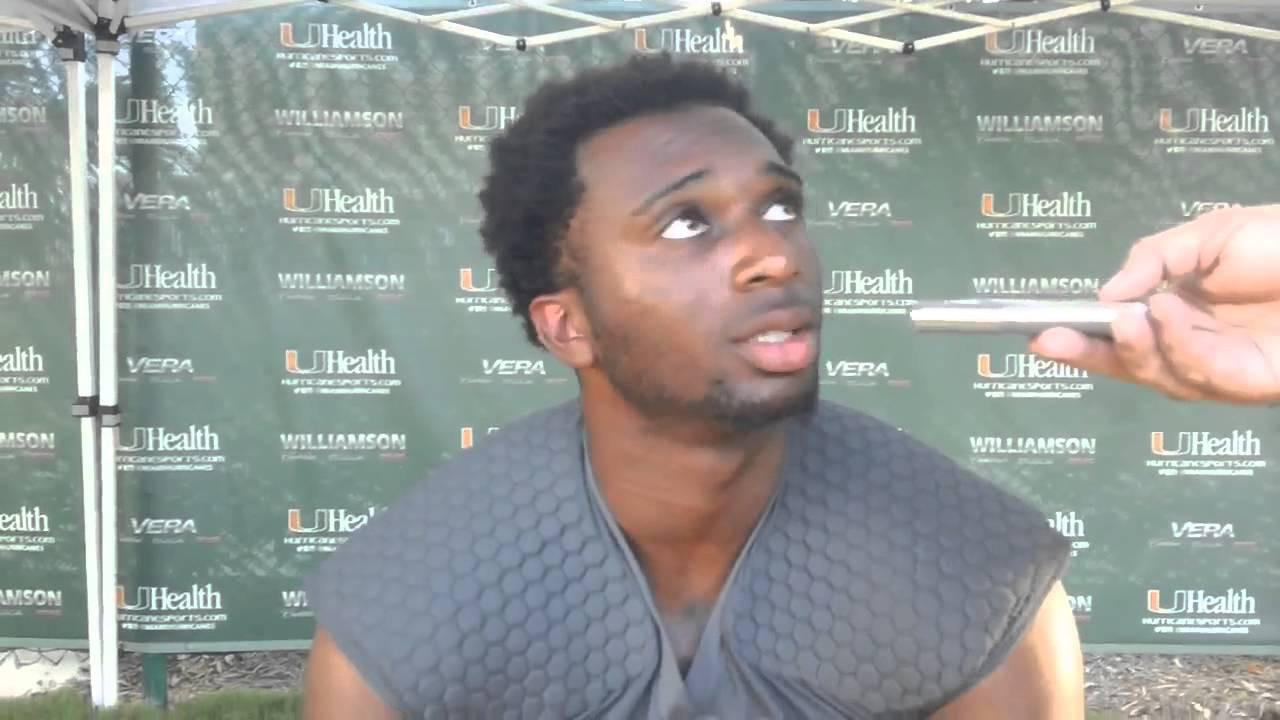 Danny Dillard #CanesCamp - Aug. 13 2013