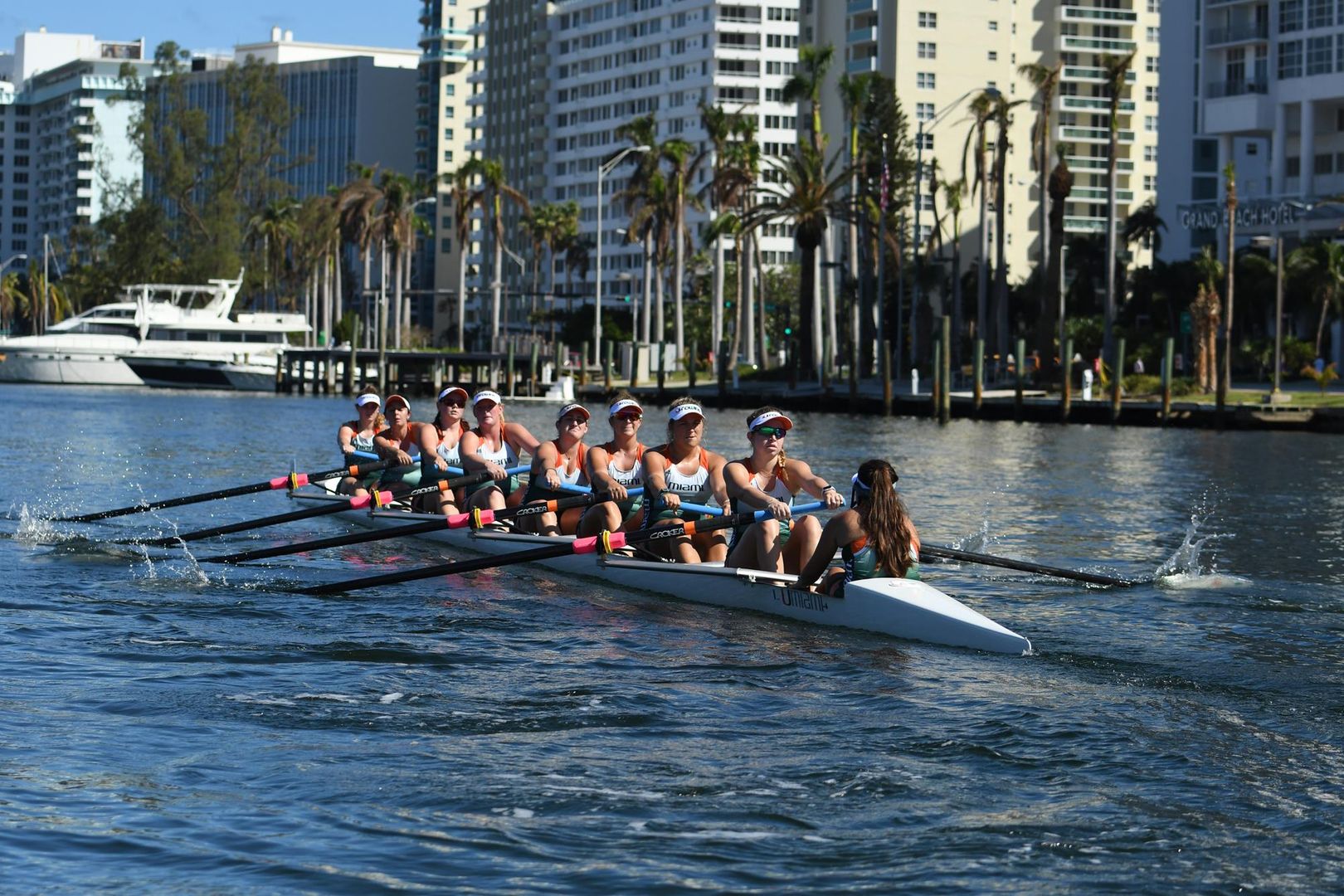 Canes Rowing Sweeps Pair of Races at Head of the Indian Creek
