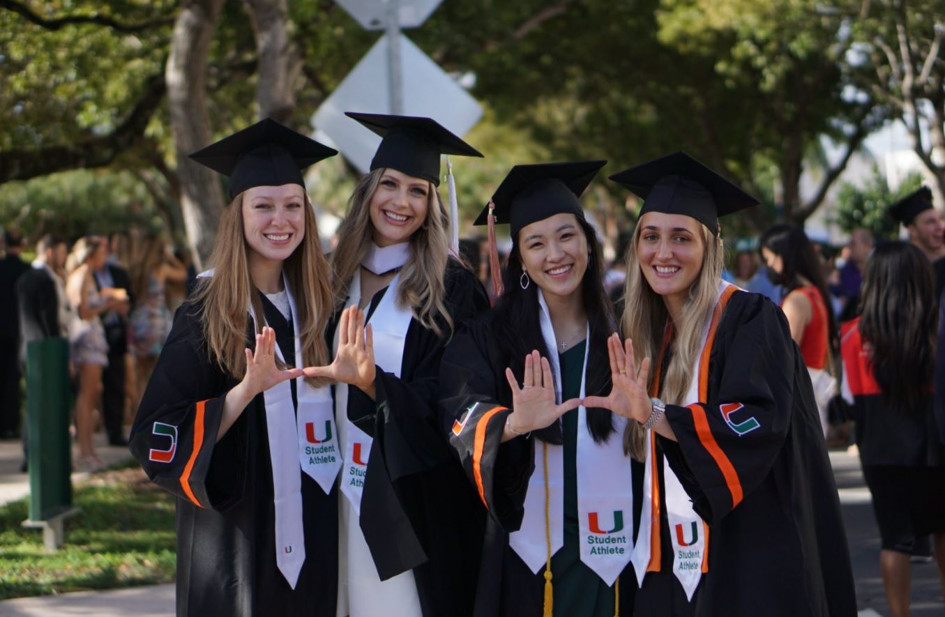 19 Student-Athletes Earn Degrees from Miami