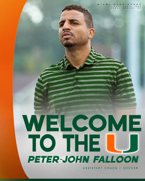 Falloon Rounds Out Miami Soccer Coaching Staff
