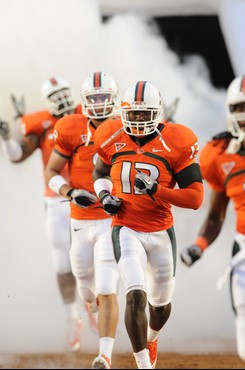 2010 Miami Hurricanes Football vs Virginia Tech