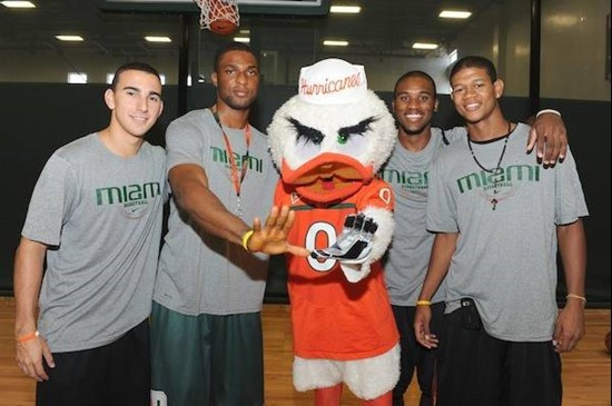 Canes Carnivale at the Bank United Center-Fieldhouse on August 28, 2010 was the first annual event where fans, players and coaches could meet and...
