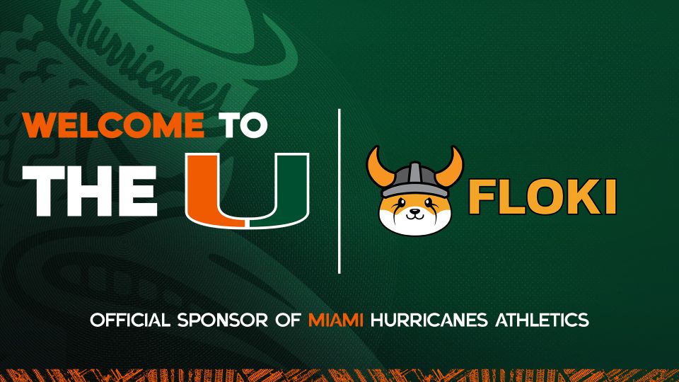 Floki Announces Partnership with University of Miami Athletics