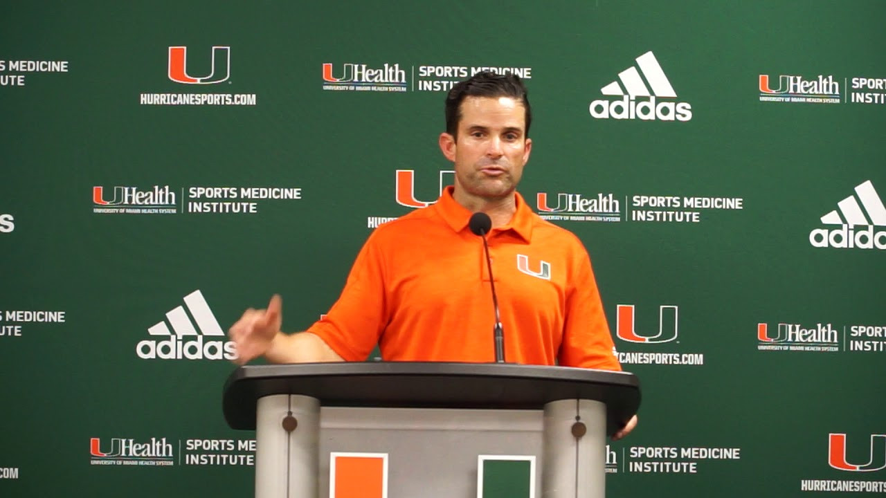 Manny Diaz Postgame Presser | Miami vs. Virginia Tech | 10.05.19