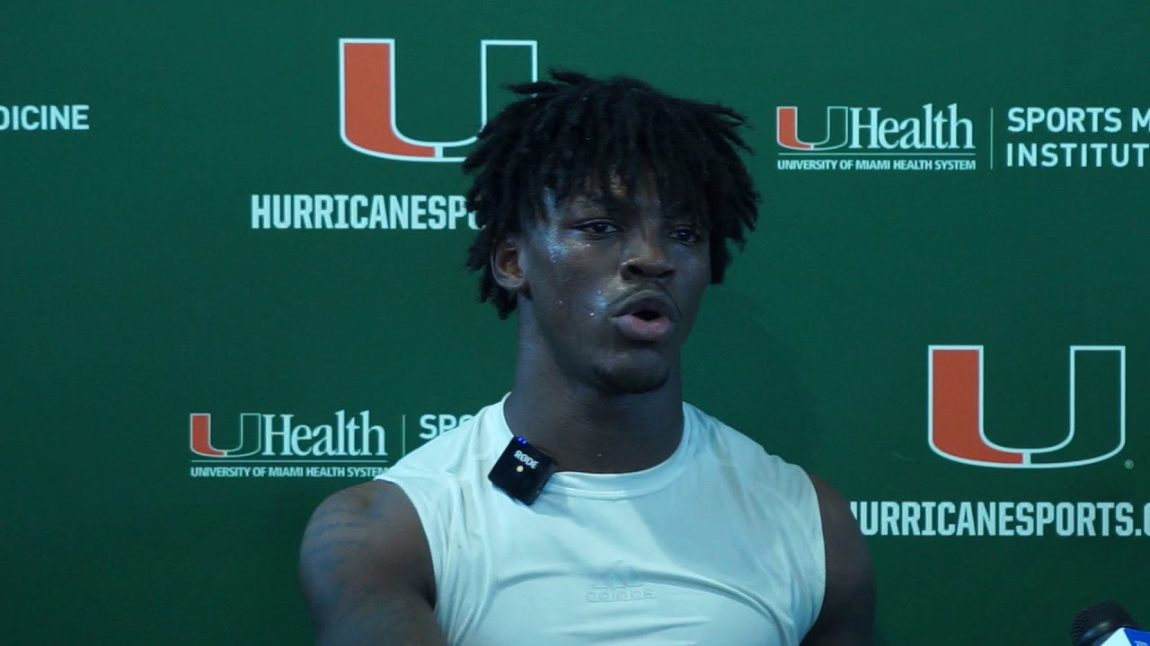 Gurvan Hall Jr. | Post Practice Presser | 10.22.19