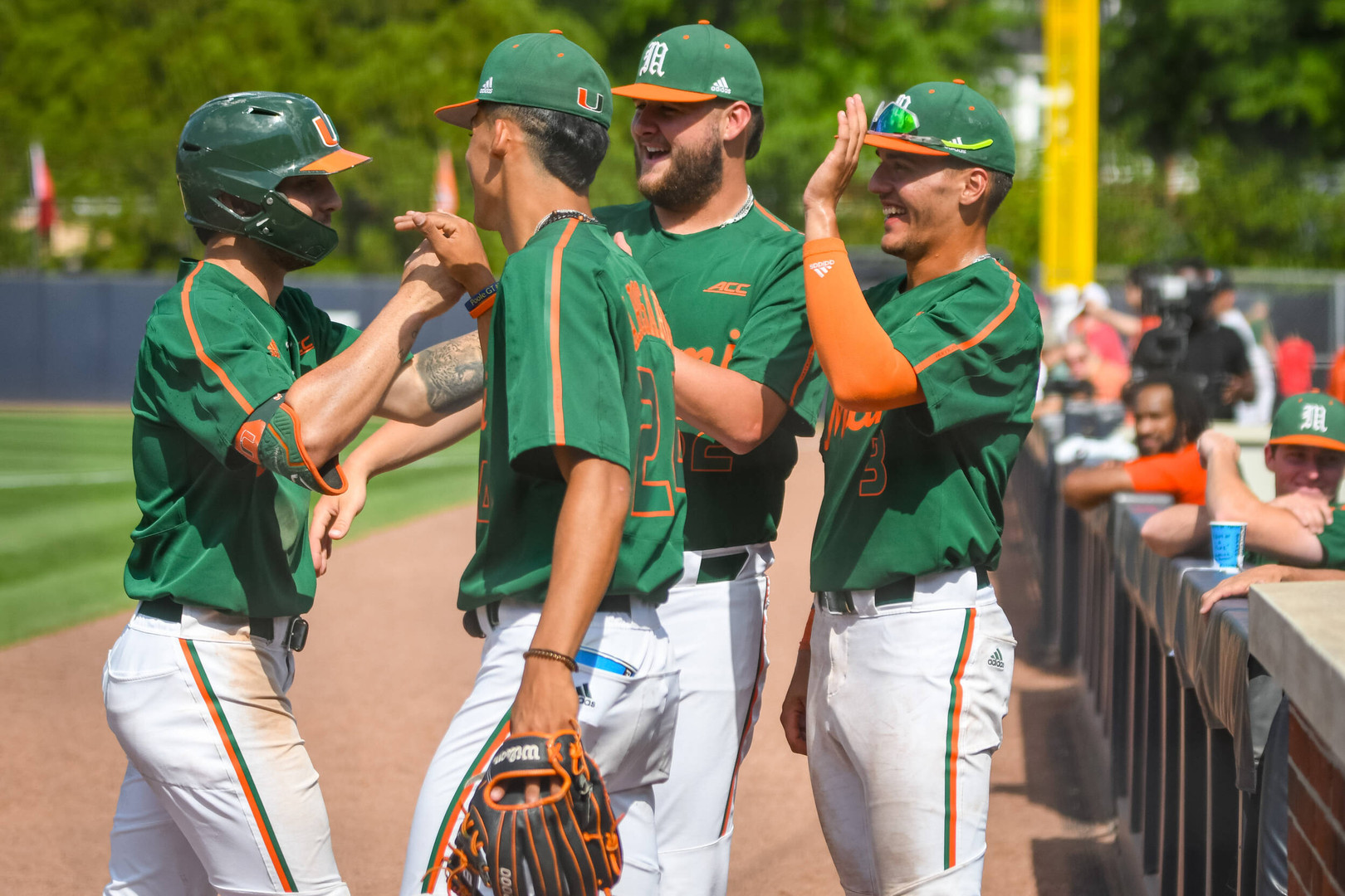 No. 3 Hurricanes Hammer Four Homers in Win Over Georgia Tech