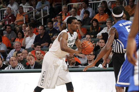 2012 Miami Hurricanes Men's Basketball vs Memphis