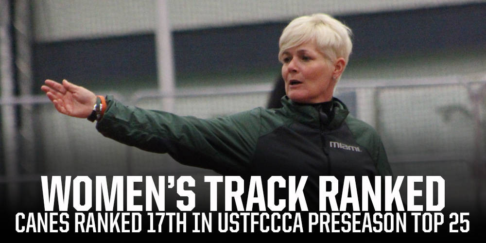 WoMen's T&F Ranked No. 17 in USTFCCCA Top 25