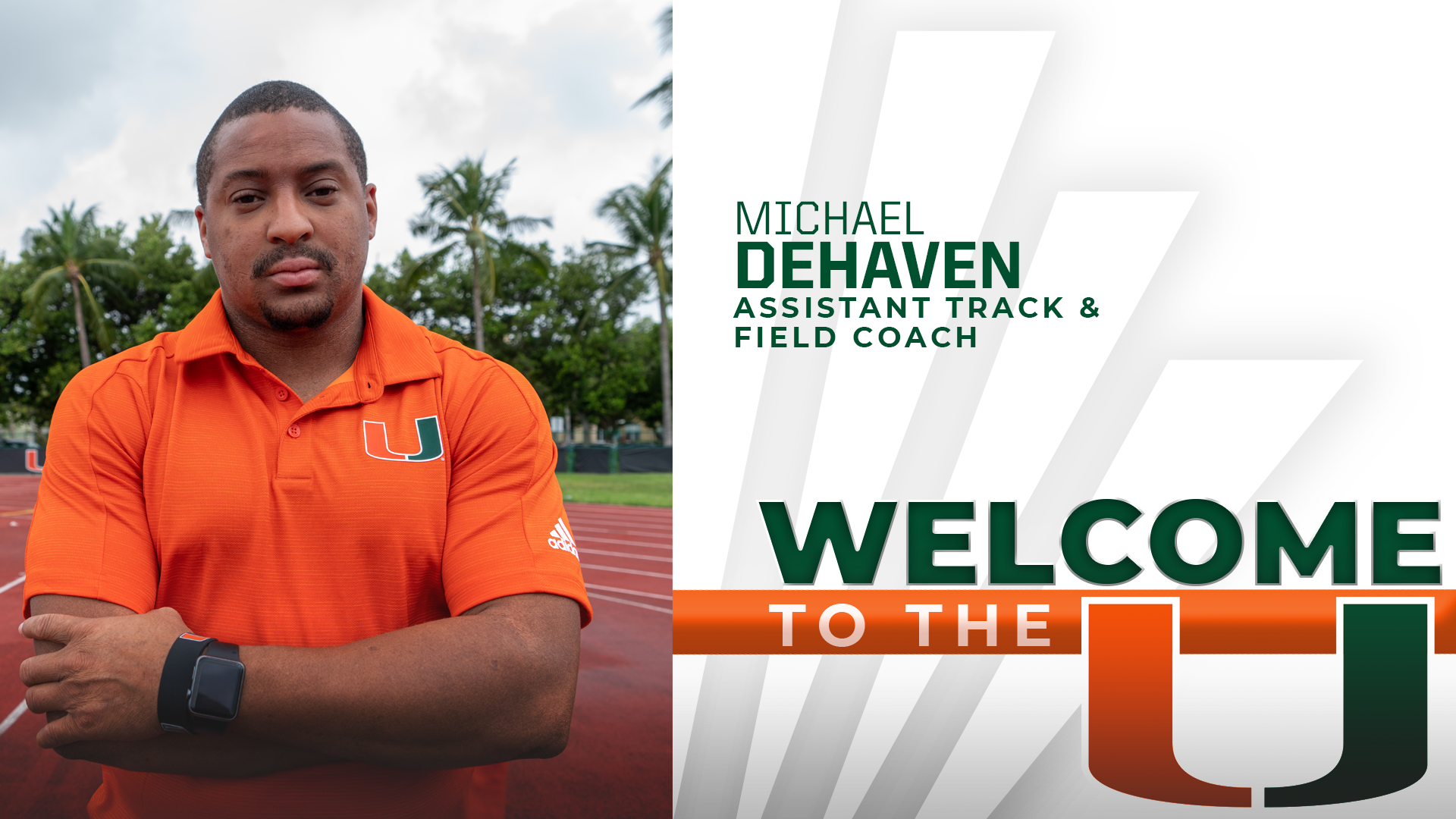 Deem Welcomes DeHaven to Track Staff