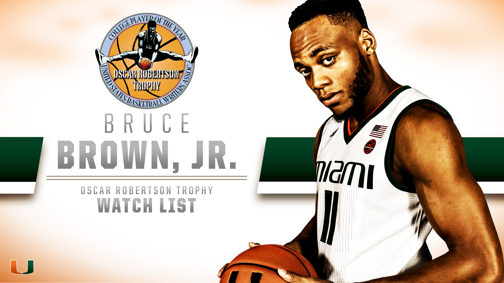 Brown Jr. Named to Oscar Robertson Trophy Watch List