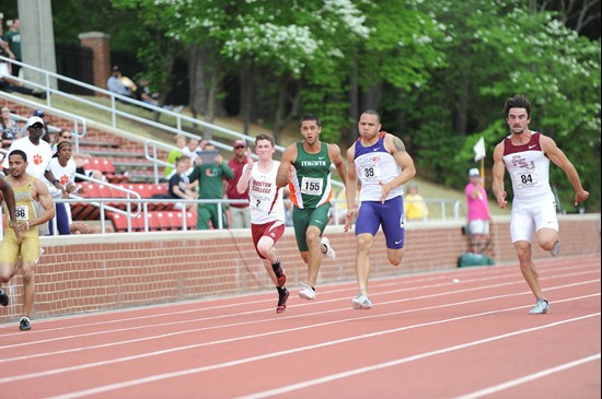 Bassim El-Sabawi at 2013 ACC Outdoor Championships