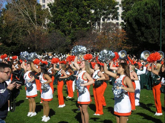 Emerald Bowl Pep Rally