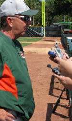 Miami Baseball Opens Fall Practice at Alex Rodriguez Park