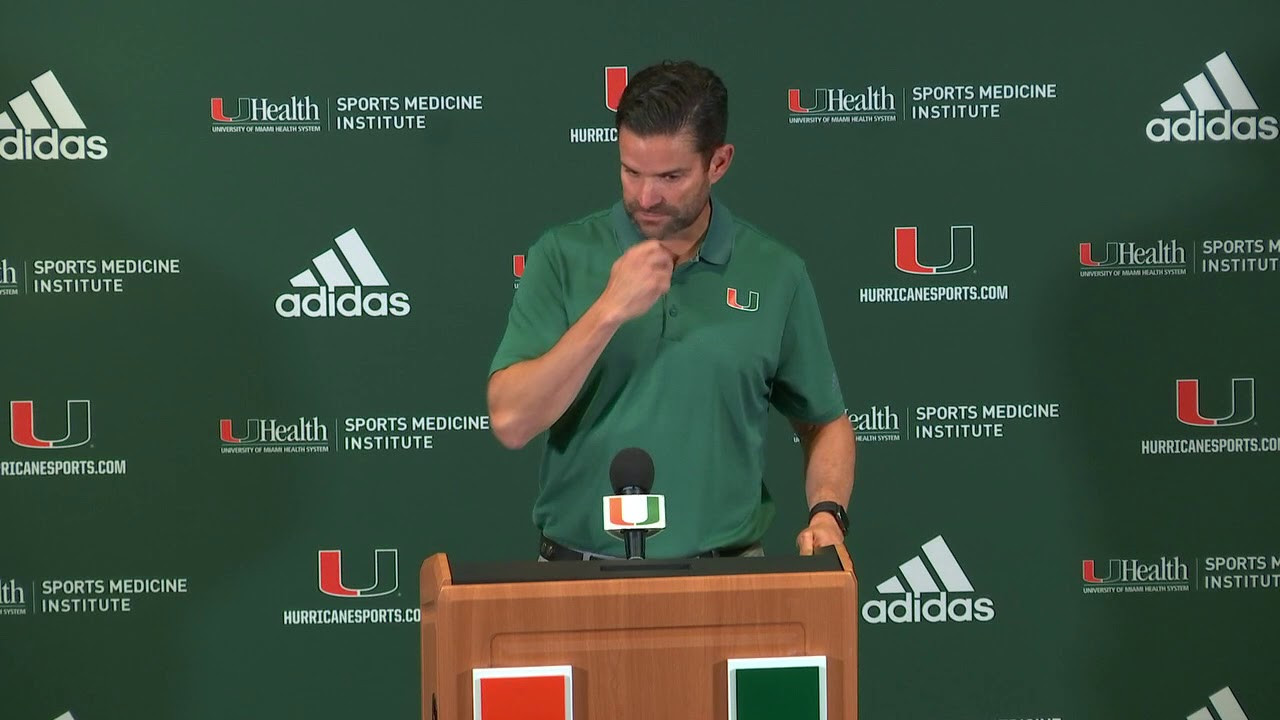 Manny Diaz | Press Conference | 11.4.19