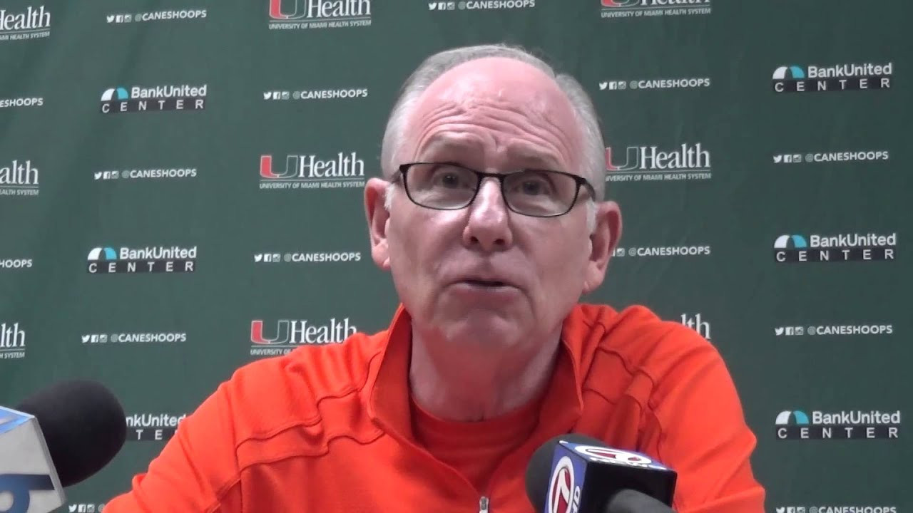 Coach Jim Larranaga - March 27, 2015