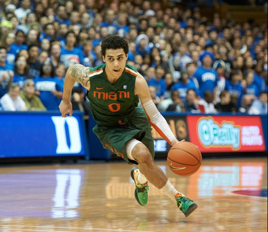 05 February 2012   Miami vs. Duke, from Cameron Indoor Stadium in Durham, NC.