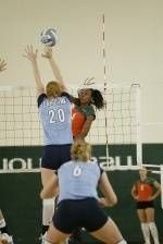 Women's Volleyball Sweep NC State in Three Games