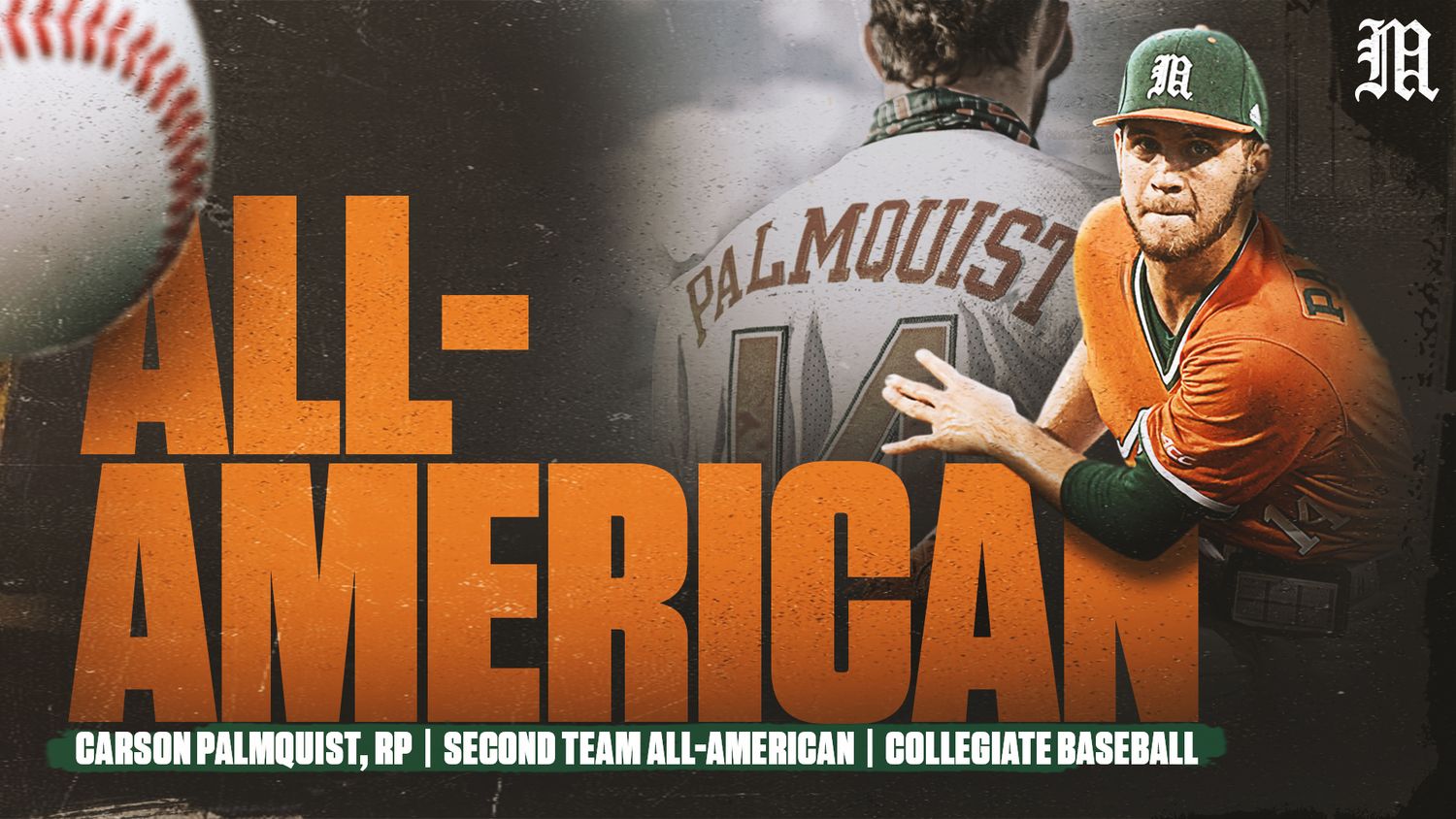 Carson Palmquist Named Second Team All-America – University of Miami ...