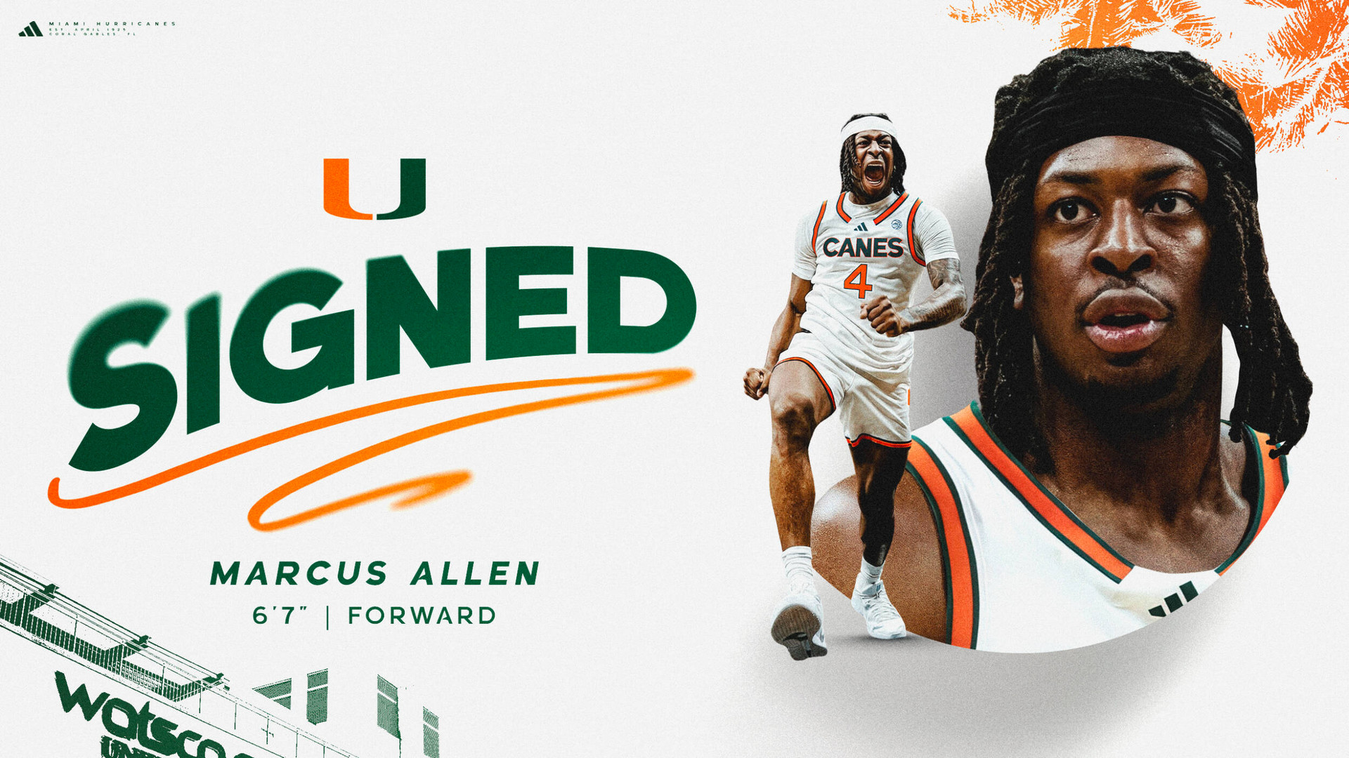 MBB Announces Signing of Marcus Allen MBB Announces Signing of Marcus Allen