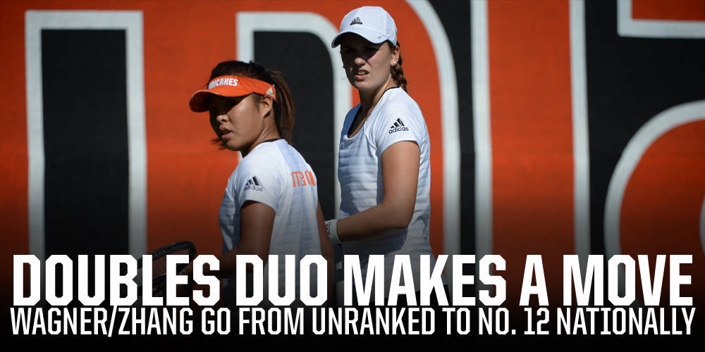 Wagner/Zhang Shoot to No. 12 in Rankings