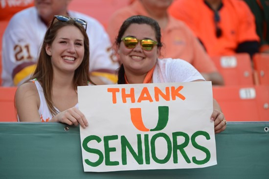 University of Miami Hurricane Fans tailgate at SunLife Stadium before a game against the University of South Florida Bulls at Sun Life Stadium on...