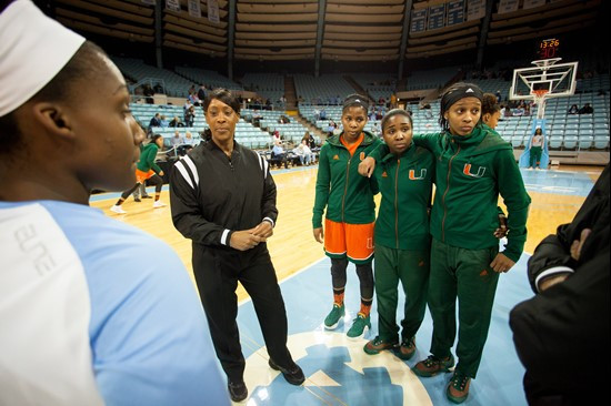 Women's Basketball vs. North Carolina