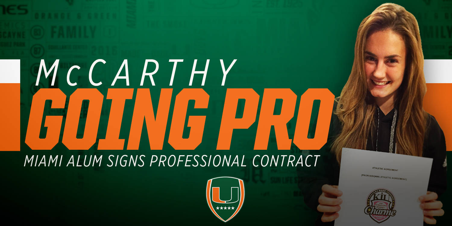 McCarthy Inks Pro Deal with Japan’s FC Charme