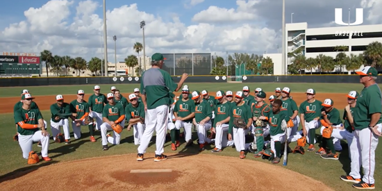 Canes Baseball | First Practice | 01.27.17