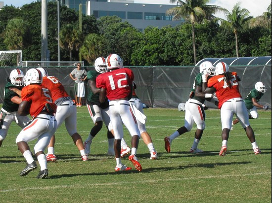 Hurricanes Football Practice (17) - 08/19/11