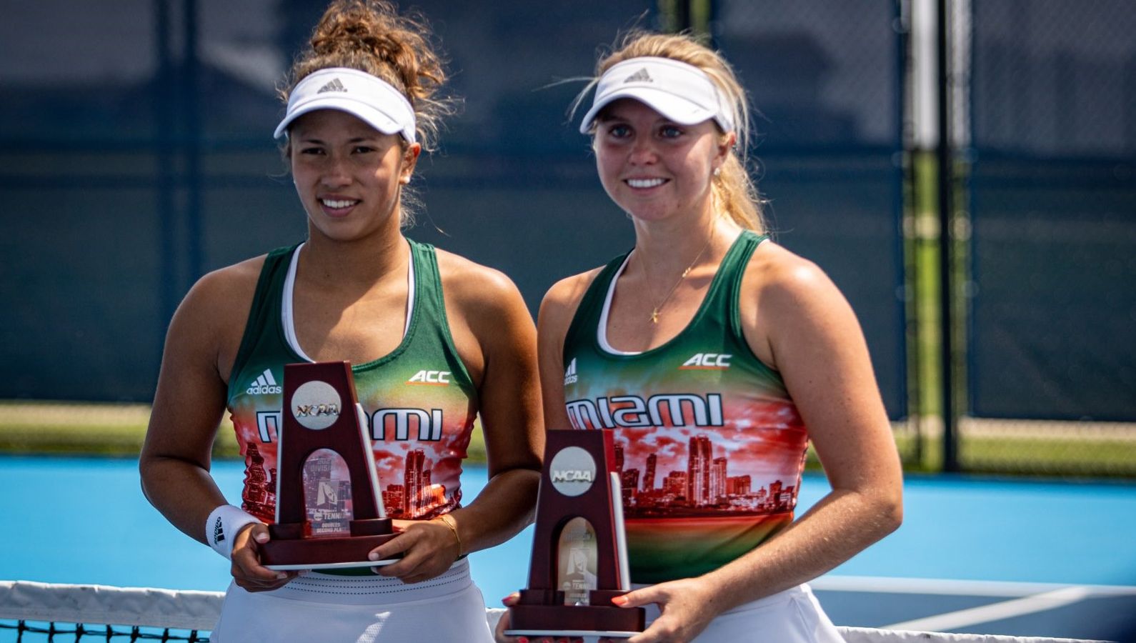 Achong and Richardson Fall in NCAA Doubles Final