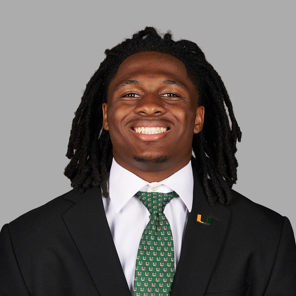 Dereon Coleman - Football - University of Miami Athletics