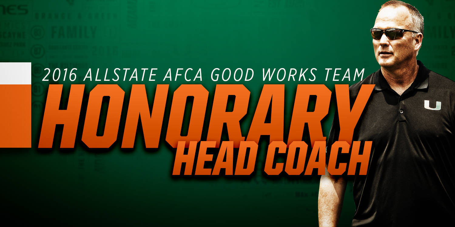 Richt Named Allstate, AFCA Good Works Team Honorary Head Coach