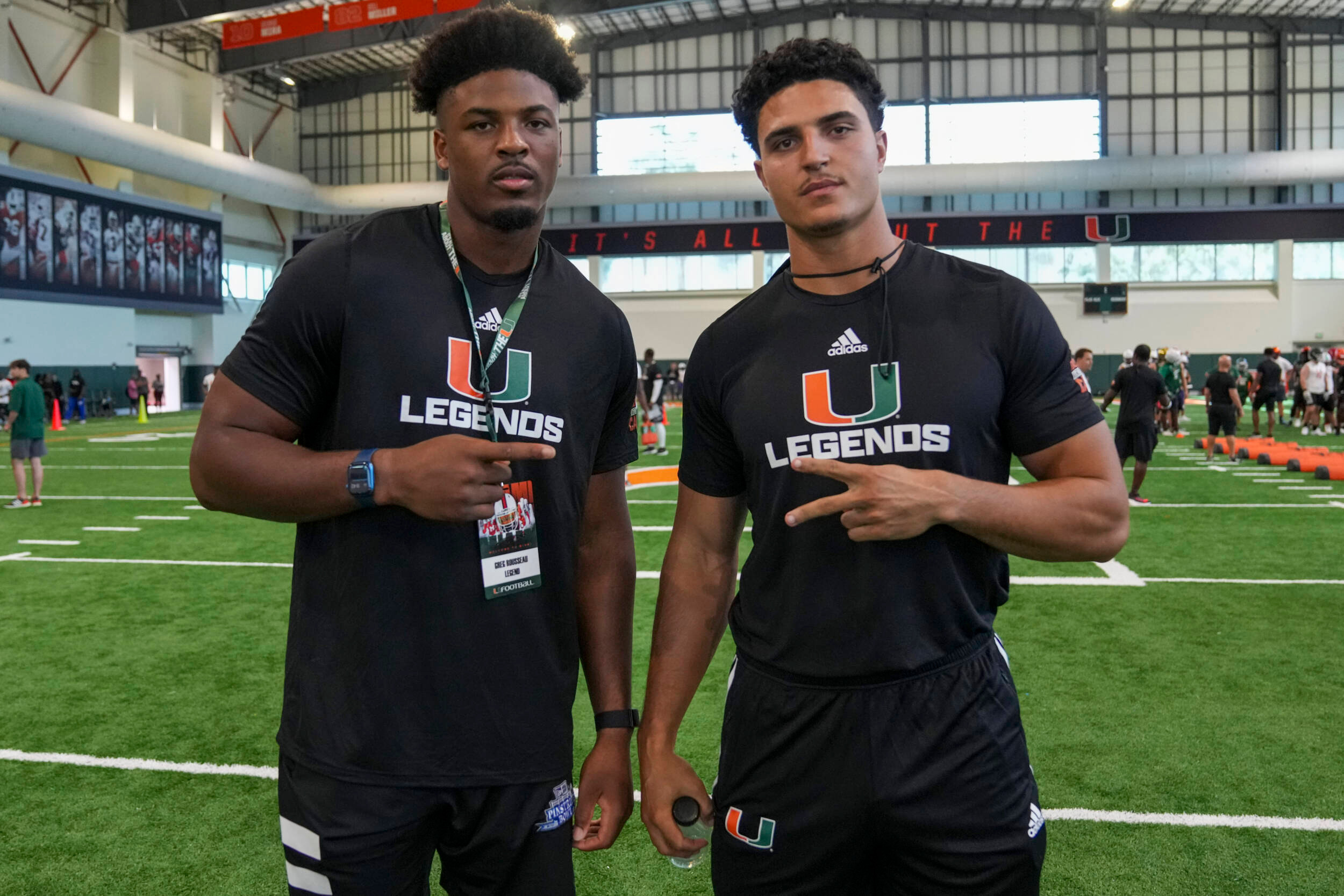 Observations at Miami Legends Camp 🏈🏆 Top Recruits & Former Hurricanes 