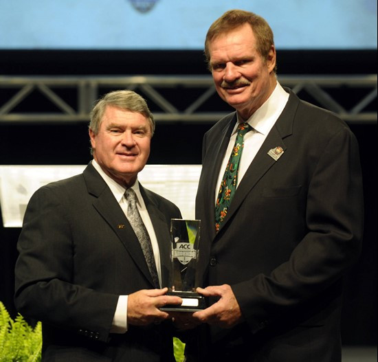 ACC Commissioner John Swofford and Ted Hendricks