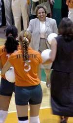 Miami Welcomes Volleyball Back to Campus With Wins