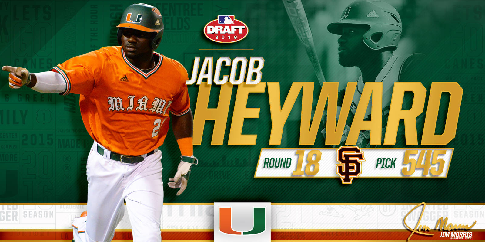 Heyward Drafted by San Francisco Giants