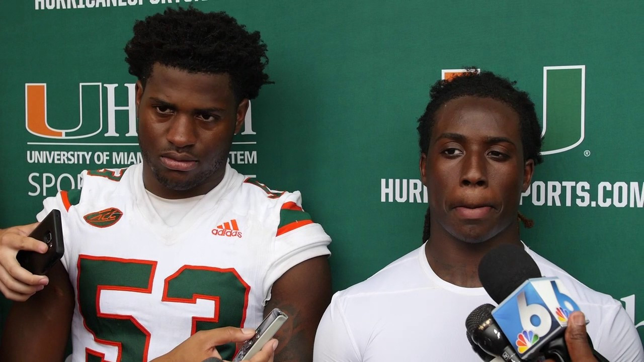 Zach McCloud & Malik Young | Spring Scrimmage Presser | 4.22.17