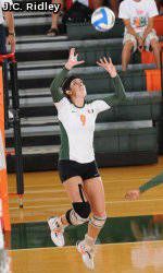 Hurricanes Volleyball Sweeps ACC Weekly Awards