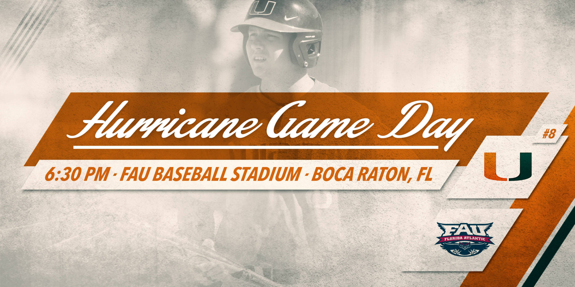 No. 8 Baseball Opens Road Slate With FAU