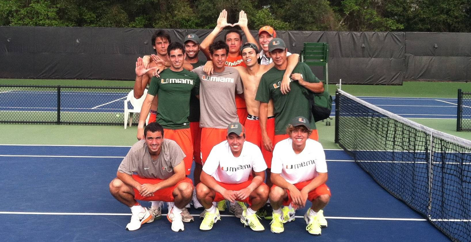 MTennis Defeats USF, 5-2, for Fourth Straight