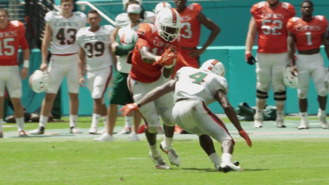 Canes Football | Scrimmage One Highlights | 8.12.17