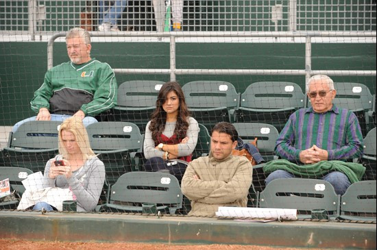 The University of Miami Baseball Team hosted FanFest/Alumni Day at Alex Rodriguez Park on February 12, 2011.  Photos by Steven Murphy/SPN