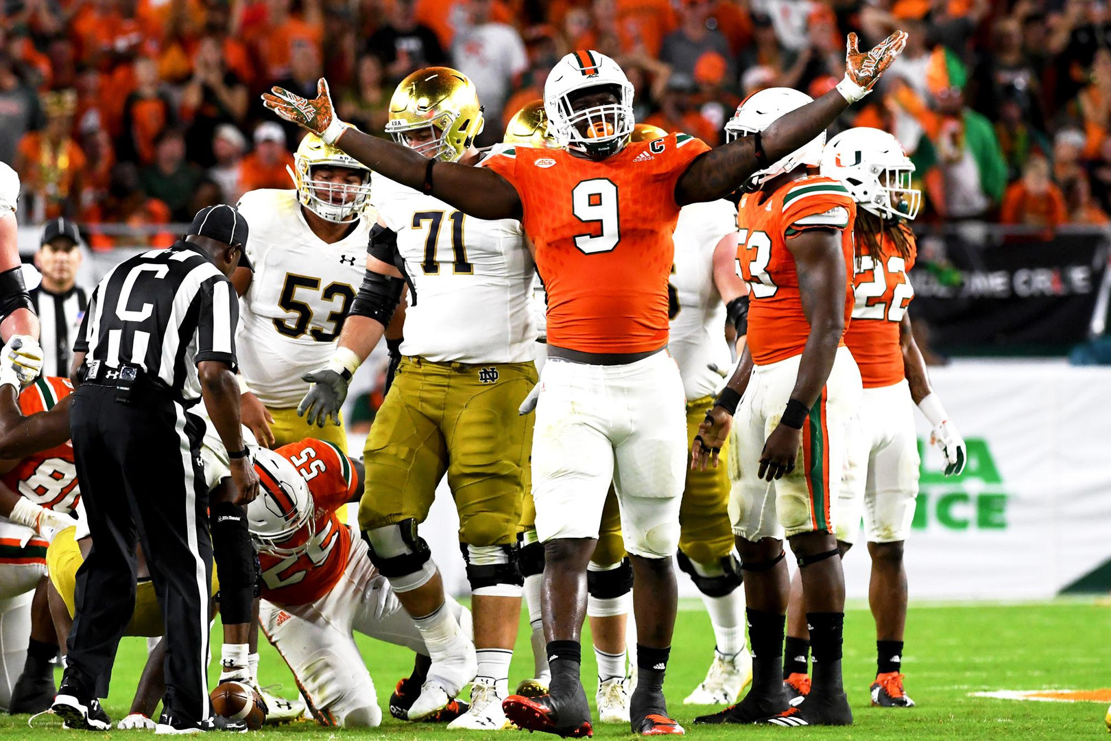 No. 3 Canes Excited to Honor Seniors Saturday