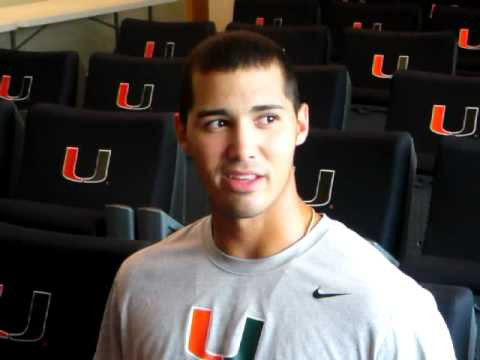 HurricaneSports Interview w/ Harold Martinez - Oct. 7, 2010